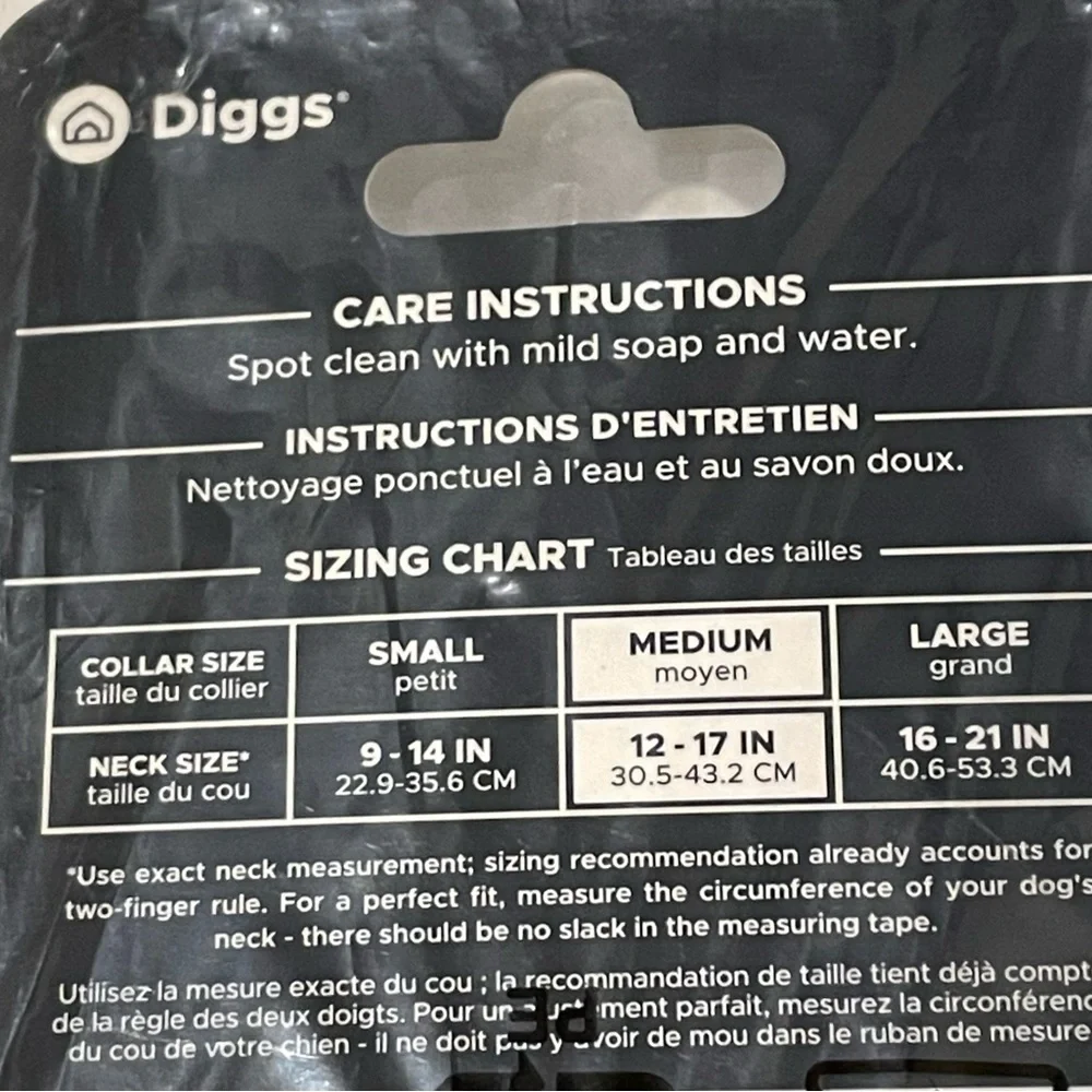 Diggs light green Waterproof Dog Collar - Medium